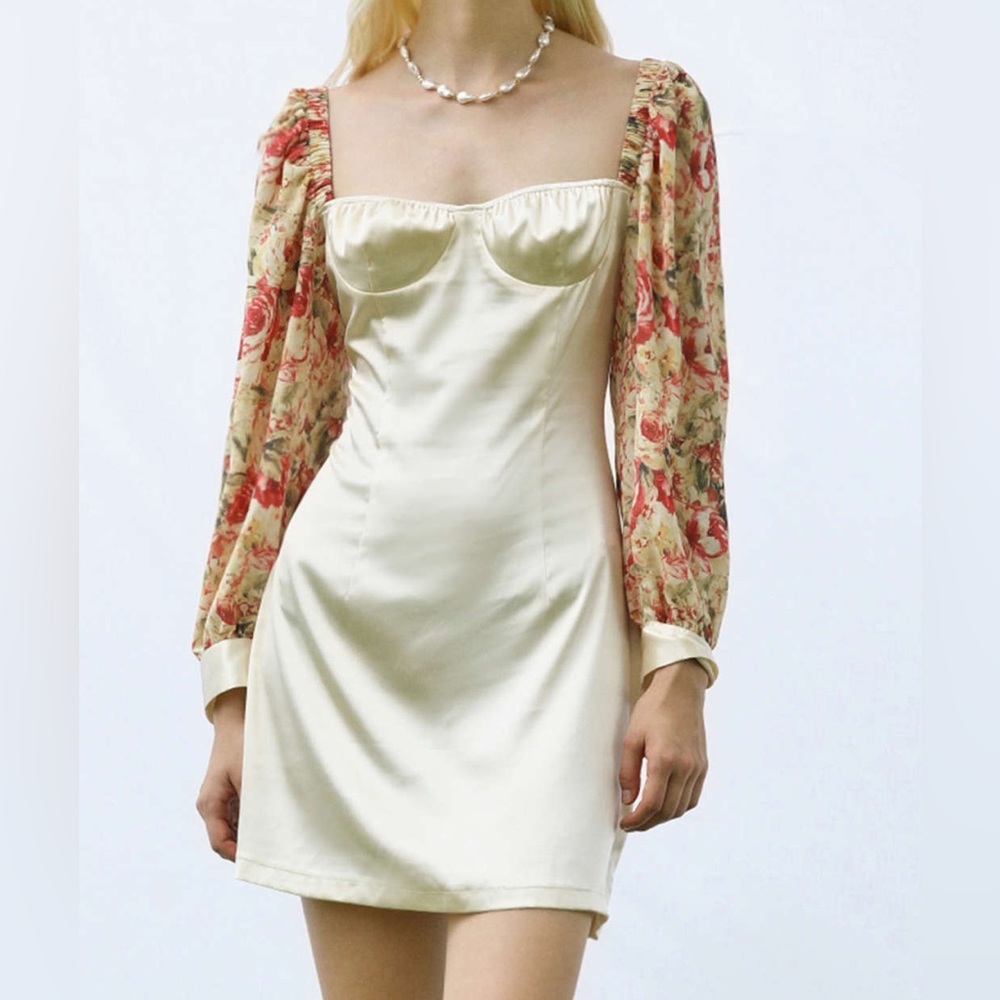 CIDER Museum Satin Dress